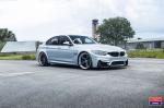 BMW M3 Sedan on Vossen Wheels (VWS-3) 2017 года